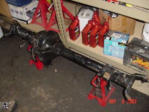1989 Ford Bronco - Got my axle to the house today..