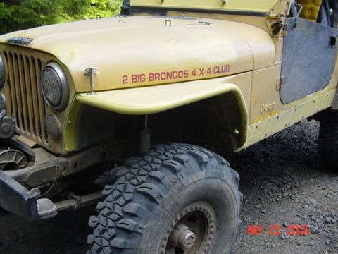 1989 Ford Bronco - Hips new fenders