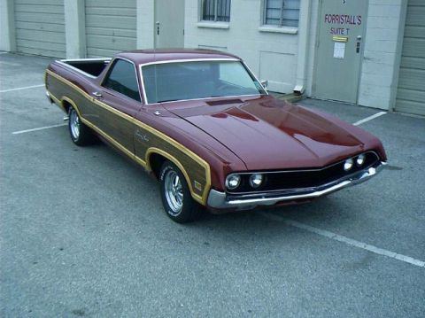 1970 Ford Ranchero - 70 flat & vent hood