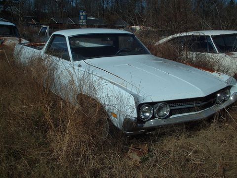 1970 Ford Ranchero - 71 flat no vent hood