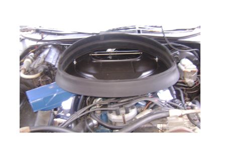 1972 Ford Ranchero - Close-up view of the engine bay, focusing on the air cleaner assembly and surrounding engine components.