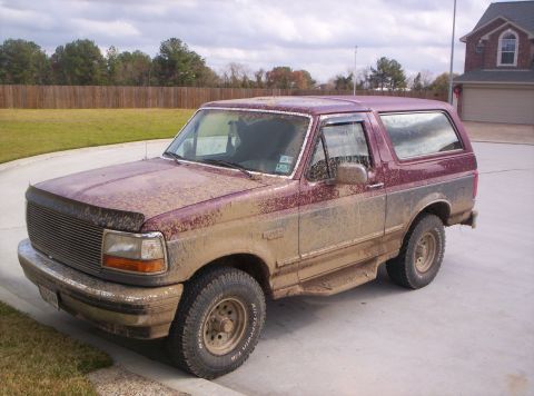 1993 Ford Bronco “the tractor”