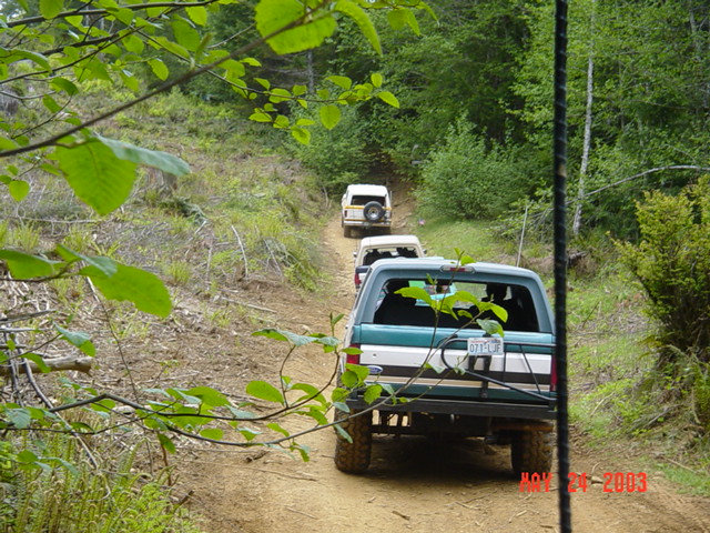 Another shot rolling down the trail