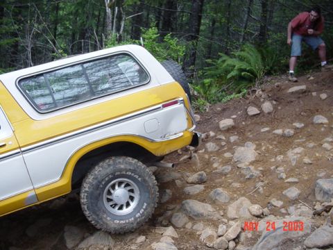 1989 Ford Bronco - Hmm....not so purdy now