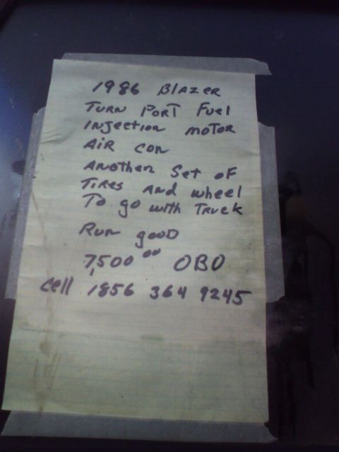 1978 Chevrolet C/K Pickup - blazer on 42's for sale... not by me