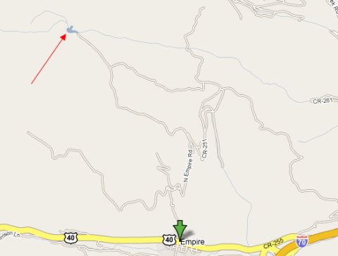1995 Ford Bronco - A map displays a route marked with a red line.