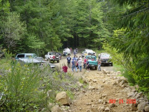 1989 Ford Bronco - Everyone at the bottom talking about what we just did!!