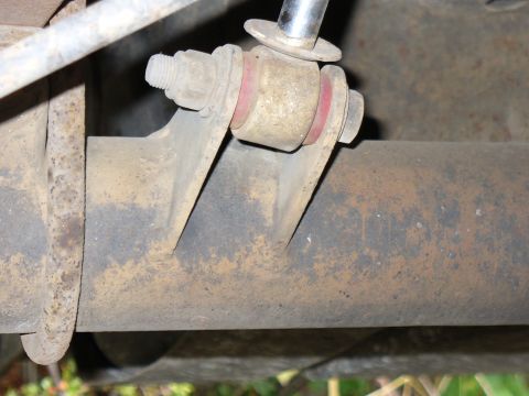 Rear shock mounts - 1978 Ford Bronco