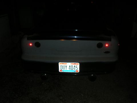 1993 Ford Probe - With marker lights on