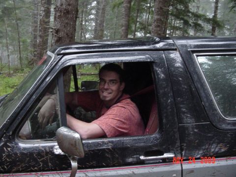 1989 Ford Bronco - Little grin when Jon tells me I cant make it