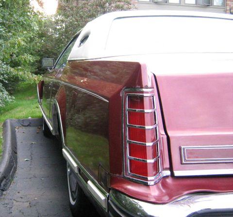 1988 Mercury Grand Marquis - all waxed. 9-8-07