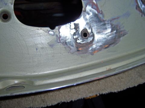 1967 Ford Ranchero - my first Mig weld job, or any weld in that fact. not a whole lot ot penetration but it is cleaning up nice and will hold