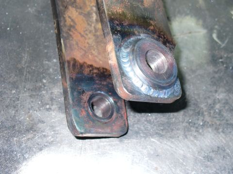 1978 Ford Bronco - Bushings welded