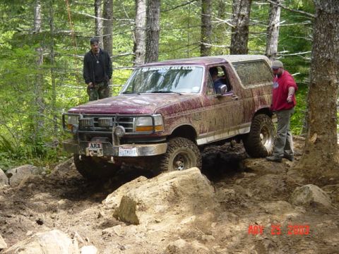 1989 Ford Bronco - Kerrys turn, no problems