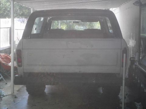 1979 Ford Bronco - rear