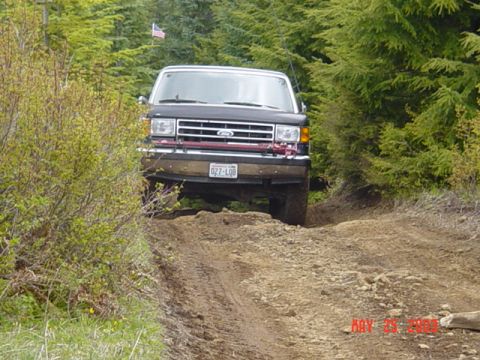 1989 Ford Bronco - Mike came up the back side