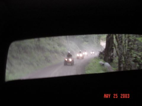 1989 Ford Bronco - These quads decided to follow us on our night run
