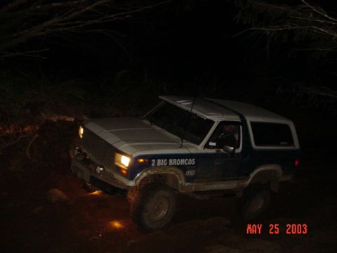 1989 Ford Bronco - Todd gave me a ride up next