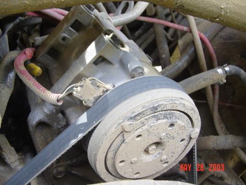 1989 Ford Bronco - My A/C-Air compressor seized up