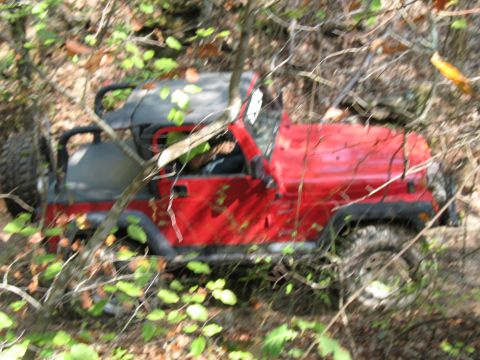 1993 Ford Bronco - Guide further up in Rock Fink