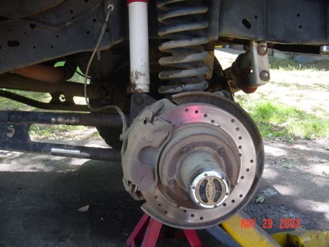 1989 Ford Bronco - I decided to do some real cleanup/maintenence on the Bronco today