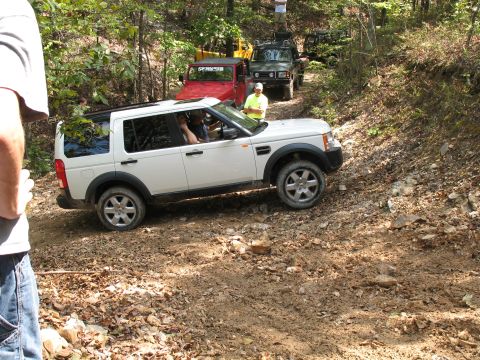 1993 Ford Bronco - This newer LR3 was interesting. It didn't make it up the hill (Which wasn't expected - his tires had less aggressive tread than Steve's, an…
