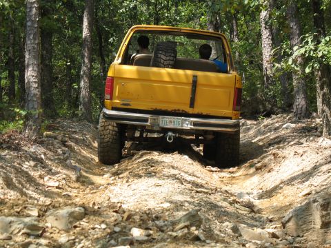1993 Ford Bronco - Almost dragging...