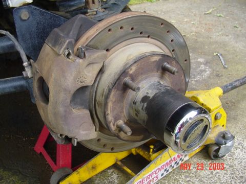 1989 Ford Bronco - Back together with the plate off