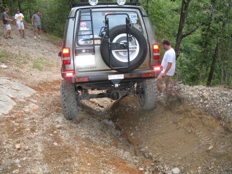 1993 Ford Bronco - The notch was pretty deep.