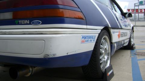 1990 Ford Probe - That TEIN emblem is not just for show. This is the 1st ever TEIN suspension 1st Gen Probe.