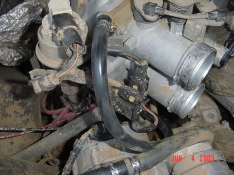1989 Ford Bronco - Bypassed the coolant to the throttle body