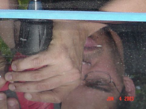 1989 Ford Bronco - Weird ass reflection pic