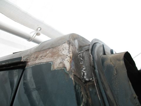 1992 Ford Bronco - this is the sheet metal reinforcement