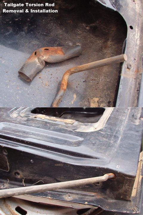 1983 Ford Bronco - Torsion Bar Removal & Installation The tailgate must be misaligned or removed to get the torsion bar in or out. The foam sleeve also has to…