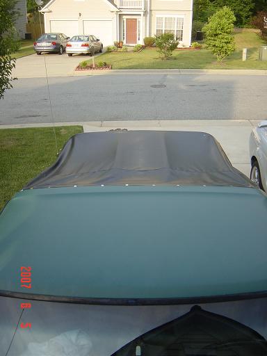 1994 Ford Bronco - Bestop early bronco bikini top extended 10" at the leading edge.