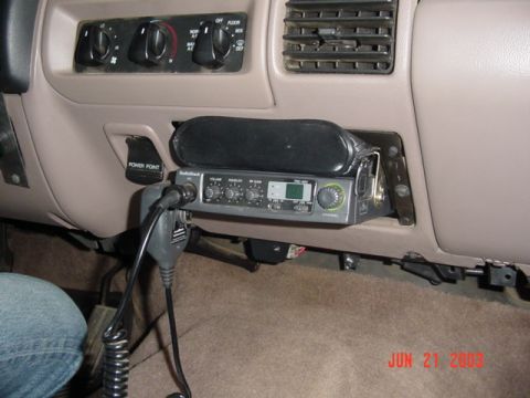 1989 Ford Bronco - Marks CB install