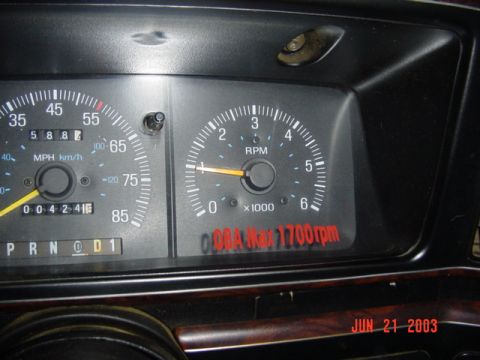 1989 Ford Bronco - I added a sticker to mine as well