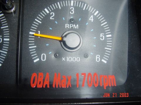 1989 Ford Bronco - If anyone uses the OBA, they will see this.