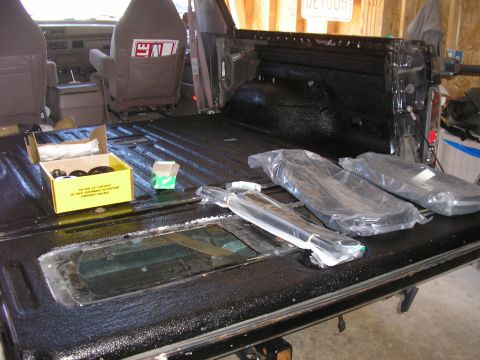 1996 Ford Bronco - New weatherstrip and body mounts from Bronco Graveyard.