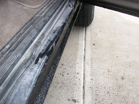 1996 Ford Bronco - Rocker panel herculiner