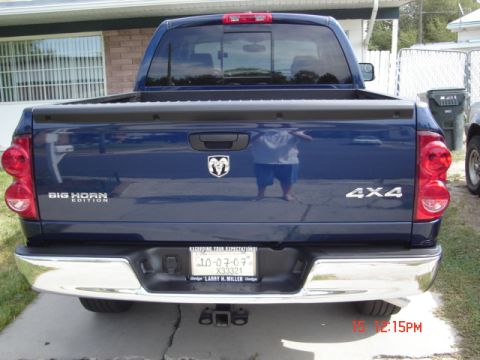 1981 Ford Bronco - This Dodge Ram pickup truck features a 'Big Horn Edition' trim and '4x4' badging on the tailgate.