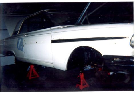 1964 Ford Fairlane - Passenger side with suspension apart