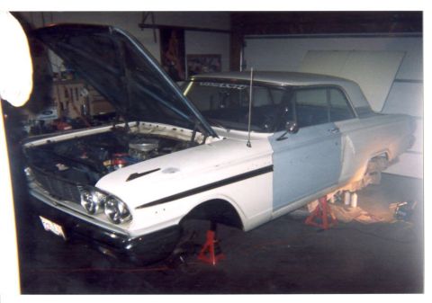 1964 Ford Fairlane - Cleaning and painting