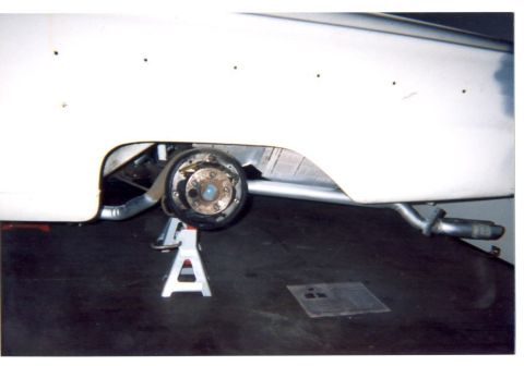 1964 Ford Fairlane - painting the exhaust with hi temp paint
