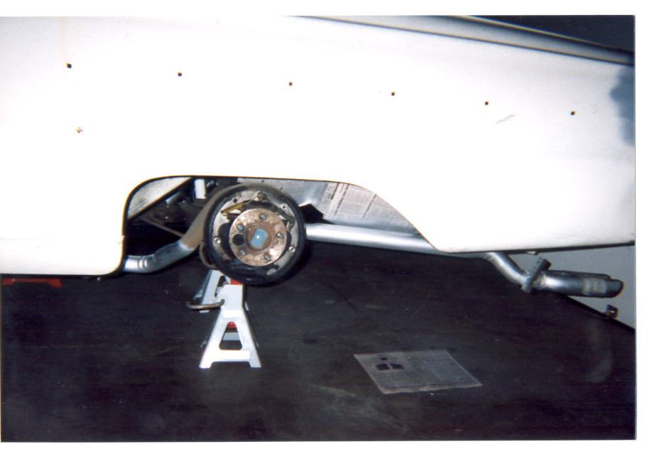 painting the exhaust with hi temp paint