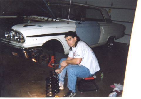 1964 Ford Fairlane - I love spring compressors.....NOT!!