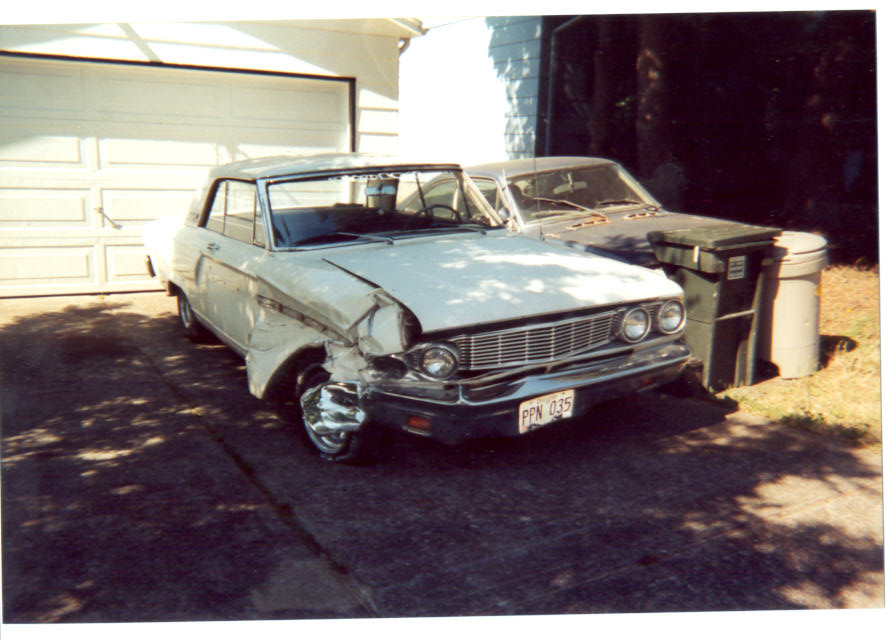 Very sad old car....She will be back