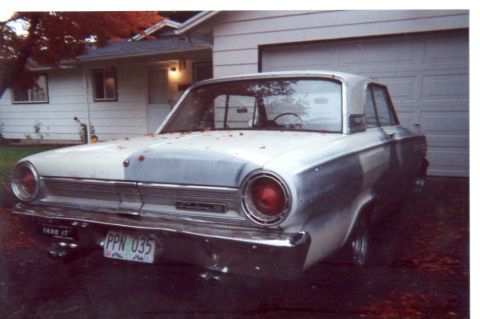 1964 Ford Fairlane - These were taken in the fall of 2000 just after she was repaired