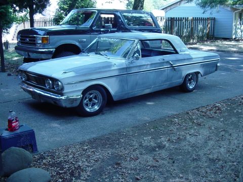 1964 Ford Fairlane - I may do a mustang 2 front suspension swap, or maybe trim the towers, I at least want to go up to a 351 if not more...
