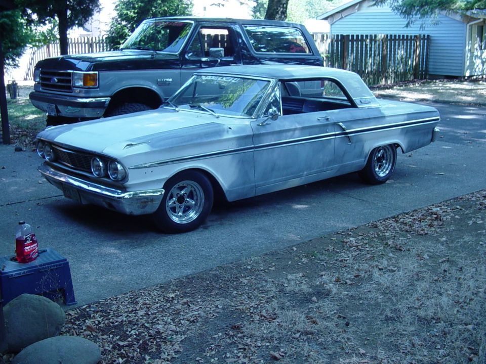 I may do a mustang 2 front suspension swap, or maybe trim the towers, I at least want to go up to a 351 if not more...